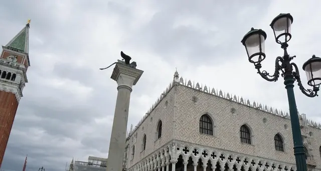 Mose: acqua alta, ma Piazza San Marco all'asciutto
