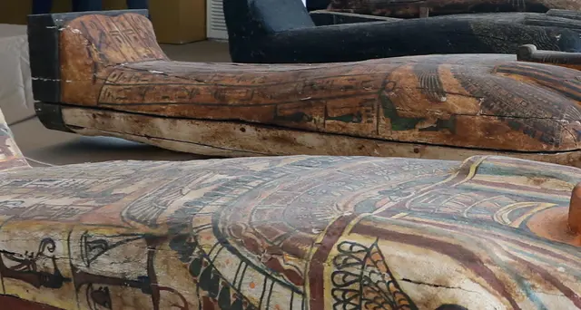 Egitto: scoperti 59 sarcofagi in legno di 2.500 anni fa