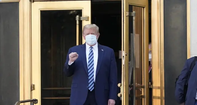 Trump è stato dimesso dall'ospedale