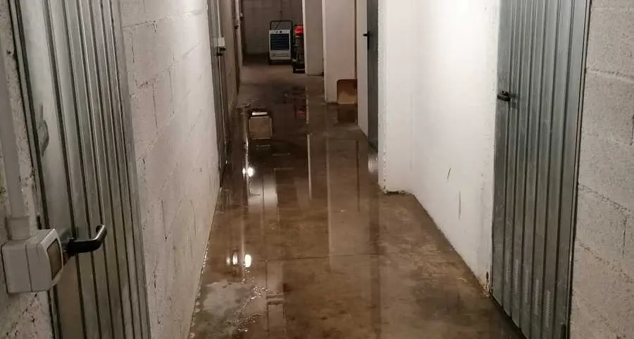 Sinigo, condominio con i sotterranei allagati