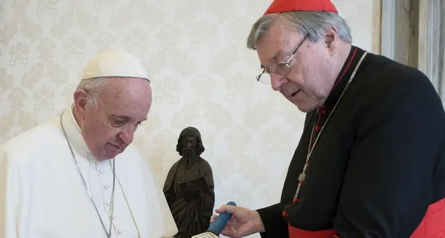 Il Papa ha incontrato il cardinal Pell