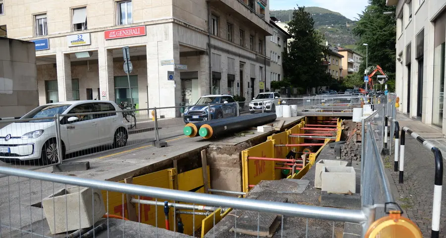 Ciclabile, si parte verso piazza Gries