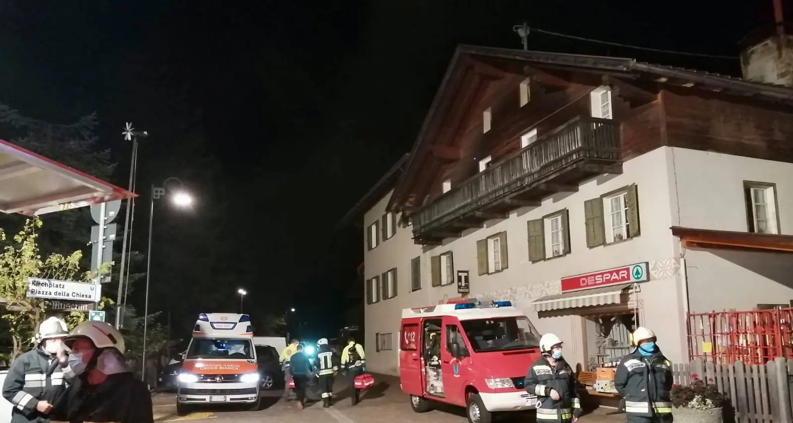 Stufa difettosa, allarme incendio nella notte nella casa di riposo di Collepietra