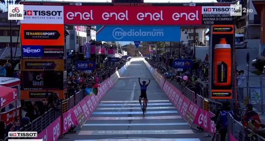 Giro d'Italia, a Campiglio trionfa ÒConnor