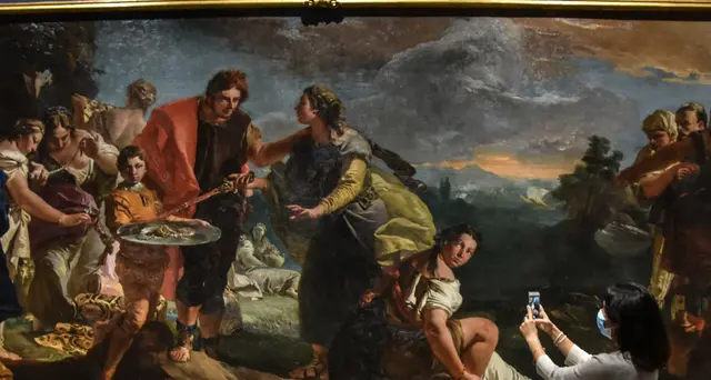 Mostra su Tiepolo per la prima volta a Milano, alle Gallerie