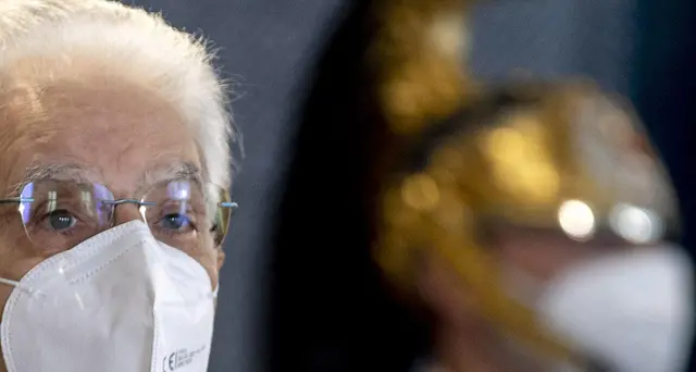 Mattarella in cimitero nel Bresciano