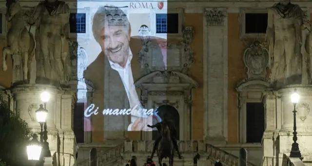 Proietti: funerali il 5 novembre a Roma, lutto cittadino