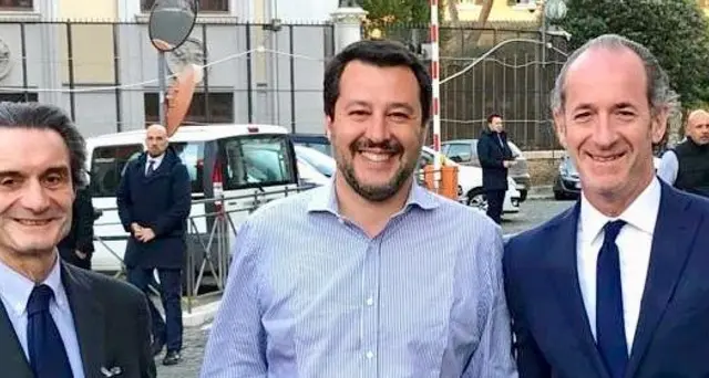 Salvini, Fontana avvertito zona rossa mentre Conte era in Tv