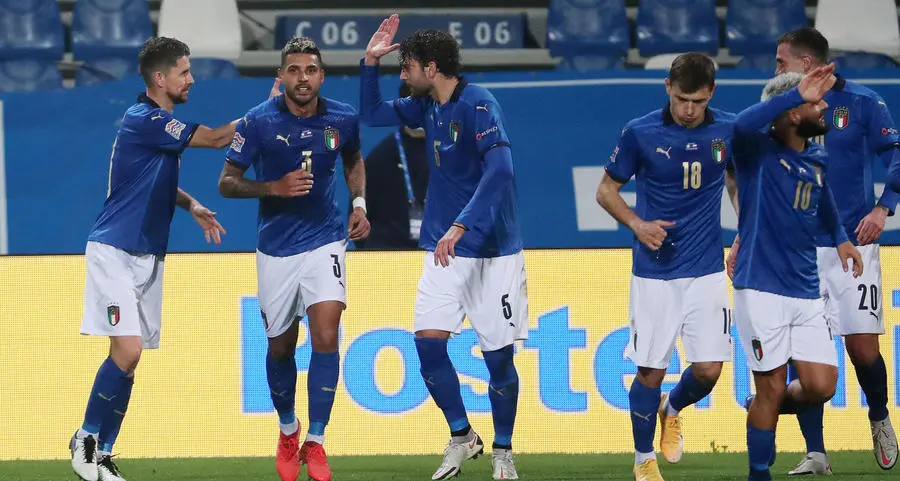 Azzurro deluxe Apre Jorginho chiude Berardi L’Italia decolla
