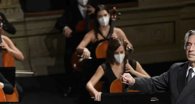 Muti e l'Orchestra Cherubini in streaming anche su Ansa.it