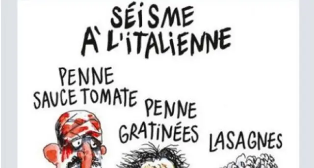 Archiviata la denuncia di Amatrice contro Charlie Hebdo