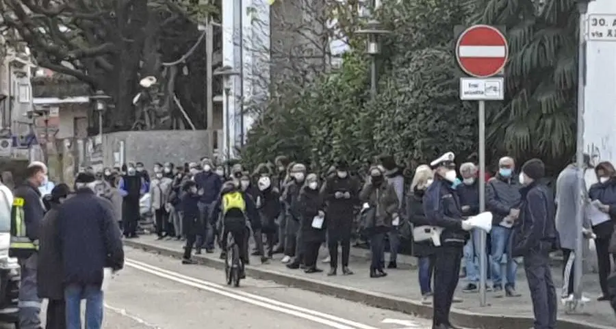 In fila fino al pomeriggio Circa il 3% di positivi in città