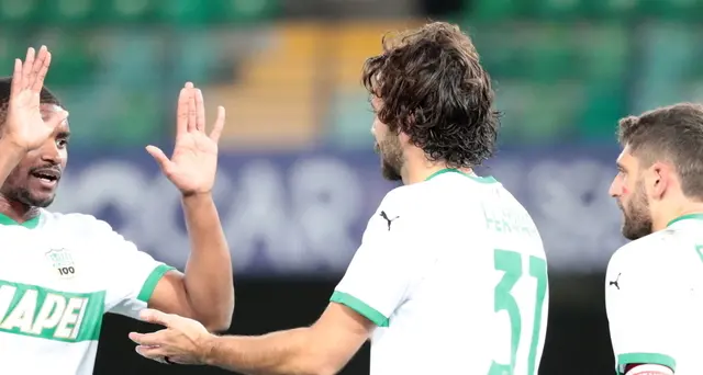Serie A: Sassuolo leader, l'Inter vince in rimonta
