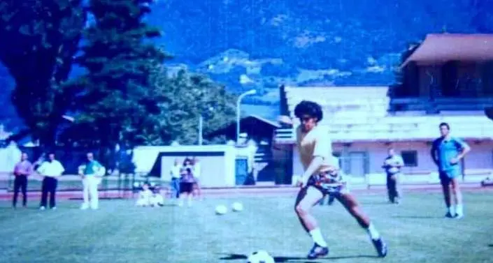Era il rifugio del Pibe de Oro Merano ricorda Maradona