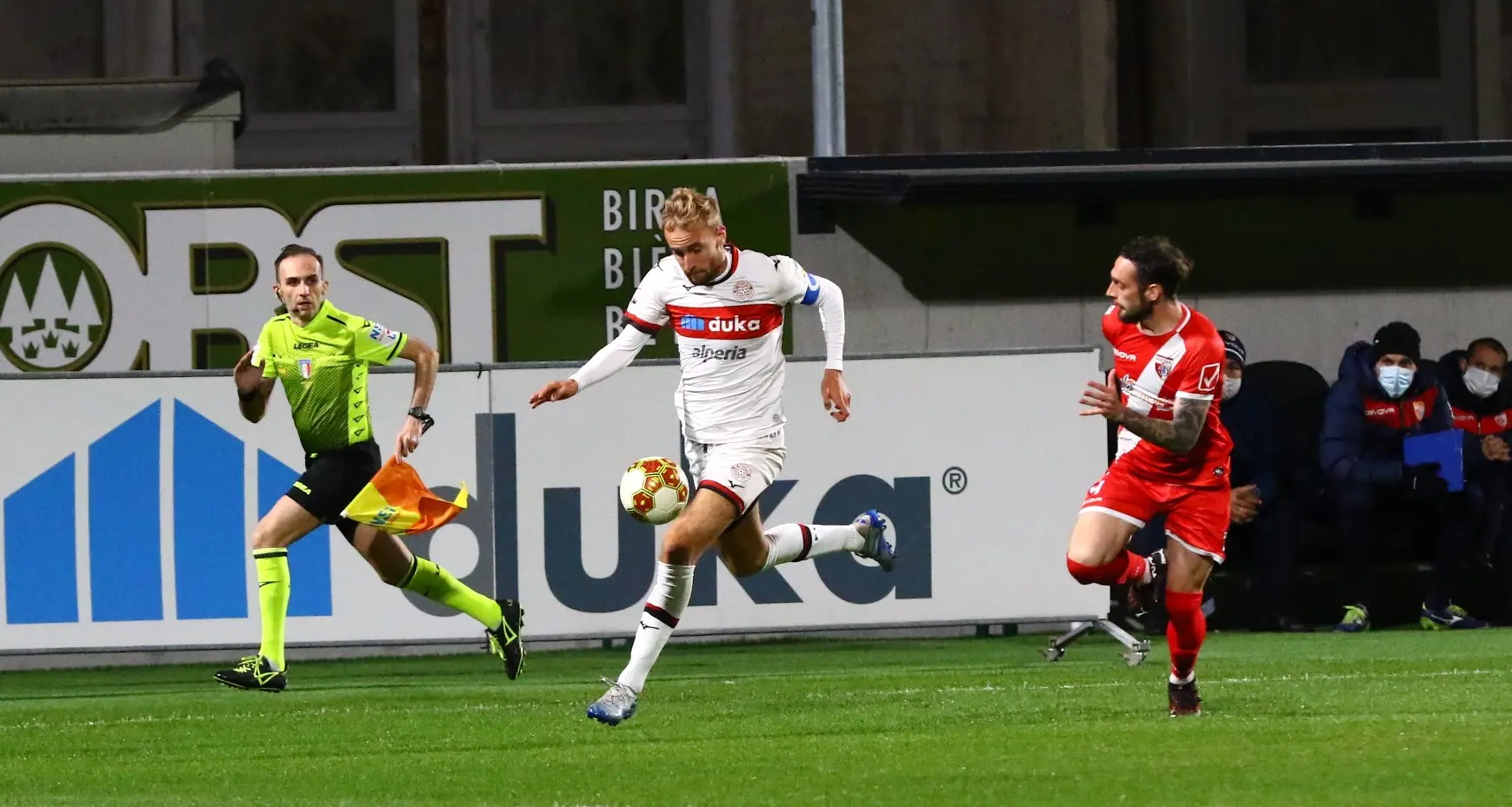 Il Südtirol stende l'Arezzo e resta in vetta