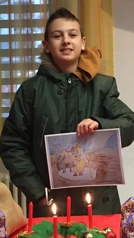 San Nicolò è arrivato con i disegni dei bambini