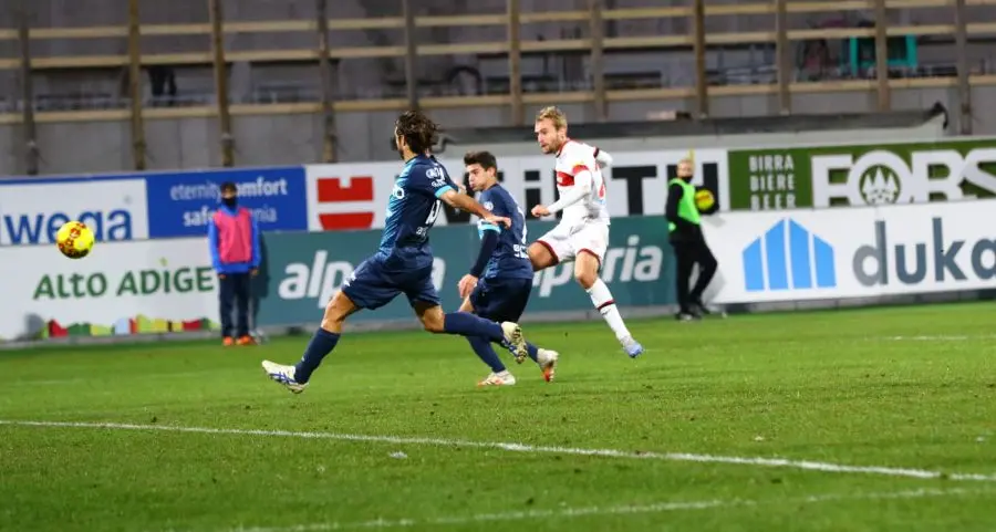 Südtirol, con il Legnago decide il gol di Tait