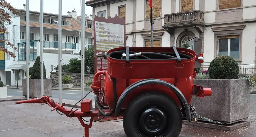 In piazza le offerte per i pompieri