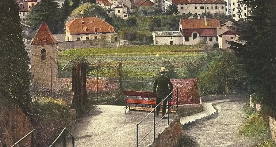 La passeggiata del 1908, poi prolungata fino all’Eberle nel 1937