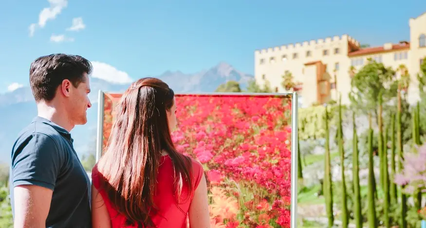 I Giardini come set fotografico