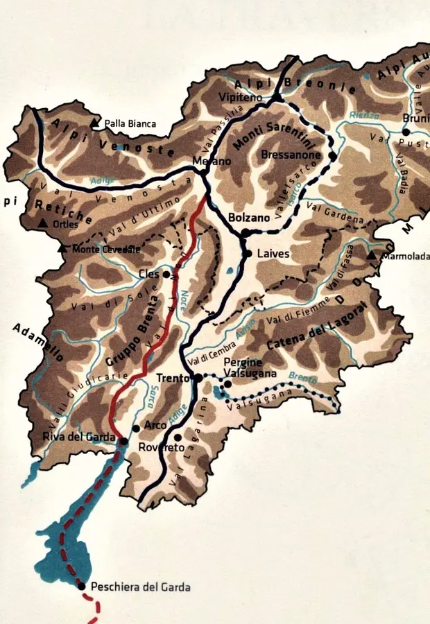 La Traversara, sulla via millenaria che unisce il Garda a Merano