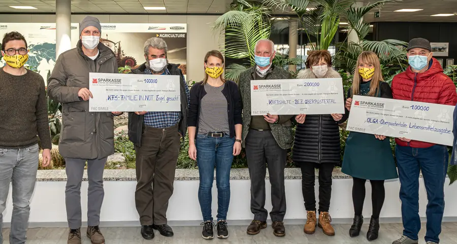 Monguelfo, donazione in favore di progetti per la comunità
