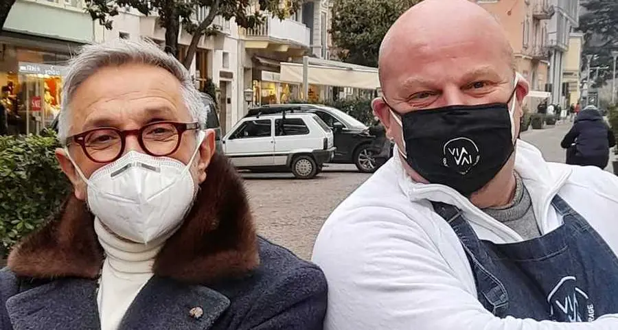 Chef Barbieri a spasso in centro