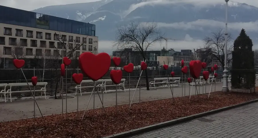Una “promenade” di cuori