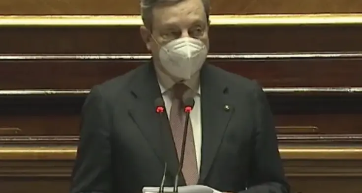 Il primo discorso del premier Draghi: “La priorità è la lotta al virus”