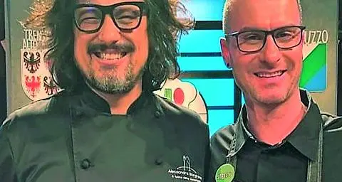 Stefano Libardoni, da Merano agli schermi tv con chef Borghese