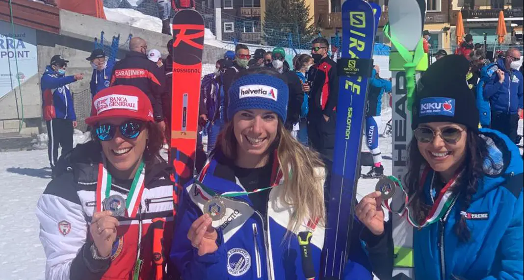 Marta Bassino campionessa italiana di gigante
