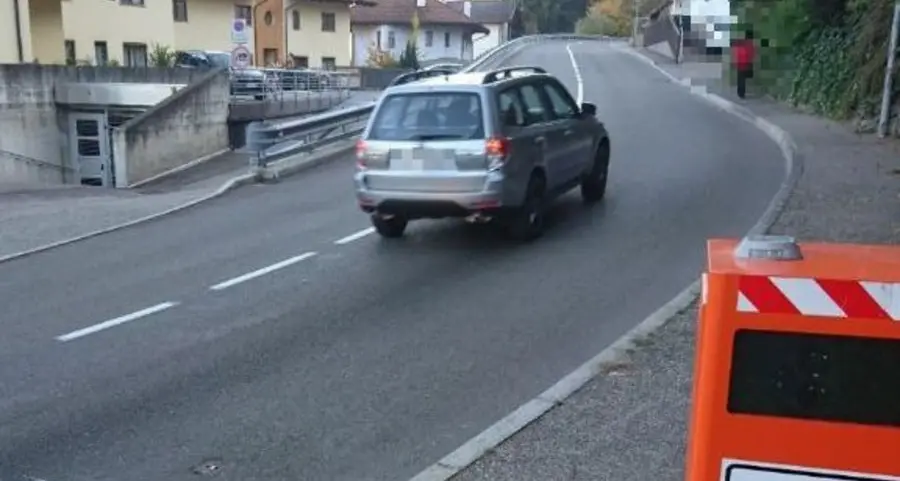 Bressanone, che stangate: 400 multe con lo speedcheck
