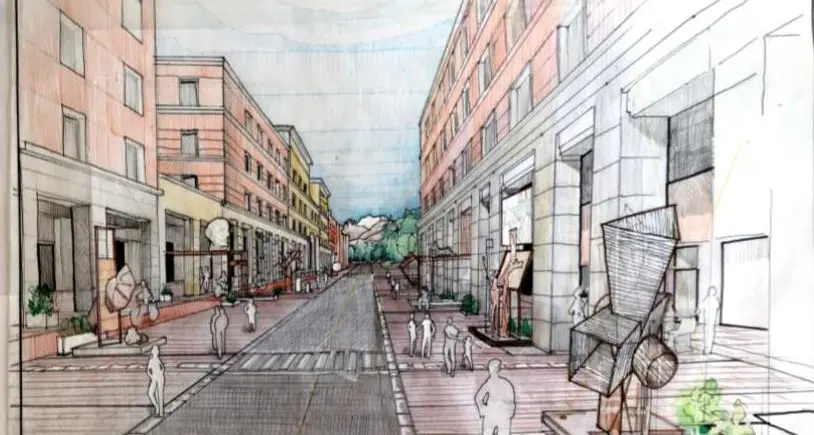Ecco come Corso Libertà diventerà un boulevard