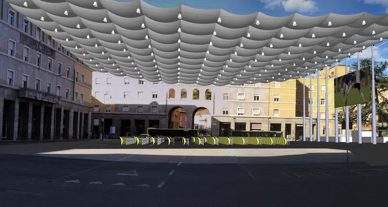 Proposta Zoeggeler: un’arena spettacoli in piazza Vittoria