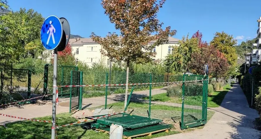 Parco Mignone, ecco il nuovo cancello