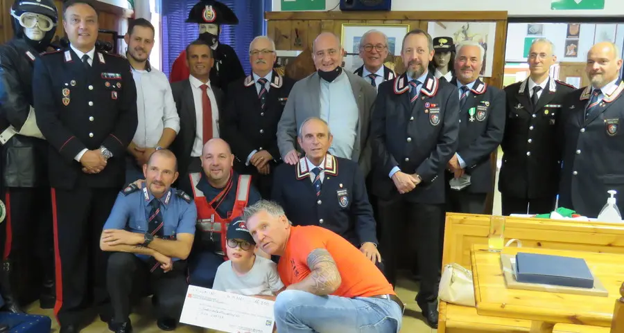 La colletta dei carabinieri per curare il piccolo Max