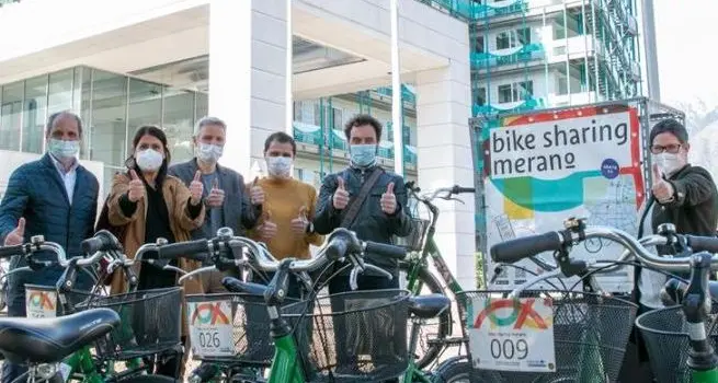 Piace la bici “condivisa” a Merano: è boom del bike-sharing