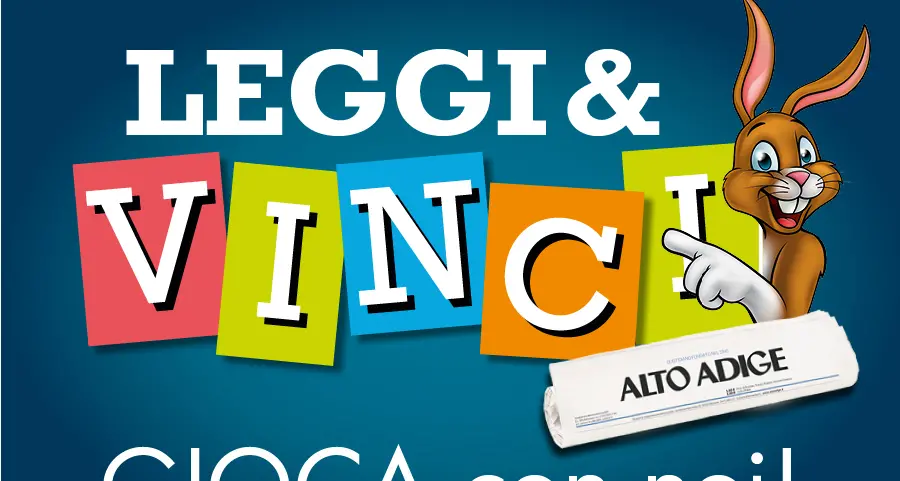 Leggi&Vinci con l’Alto Adige, scatta la seconda settimana di gioco