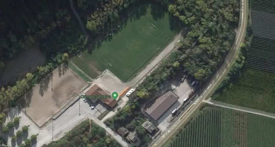 Ora, la piazzola dell’elisoccorso al posto dell’ex campo da calcio
