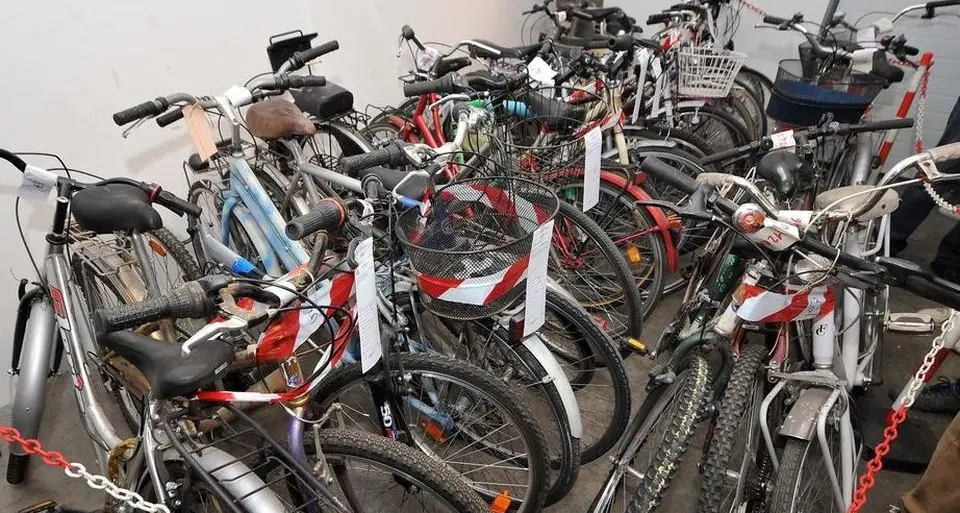 All’asta a un euro le bici ritrovate e mai reclamate