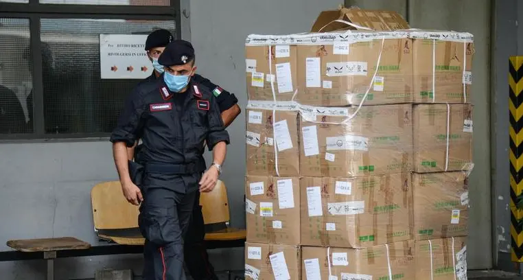 Dissequestrate dalla Procura di Bolzano 150mila tute anti-Covid