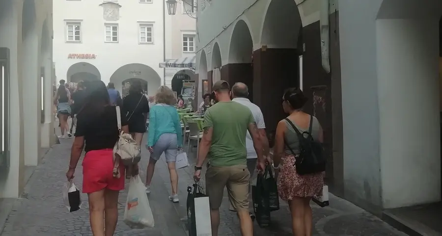 A Merano svendite sotto le aspettative: pesano carovita e incertezze