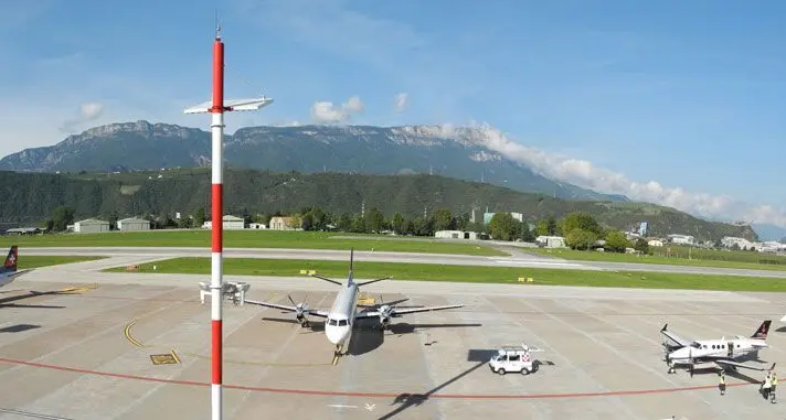 Aeroporto di Bolzano, crescono i voli: prossime mete Anversa e Francoforte