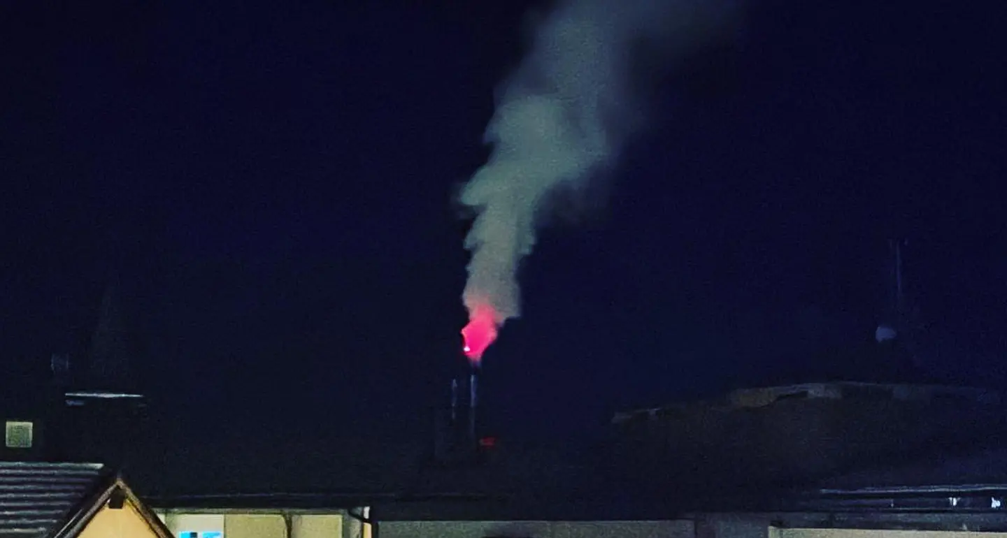 Allarme per un principio d'incendio all'ospedale di Tione. Ma è un'illusione ottica