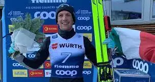 Tour de Ski, in val di Fiemme impresa di Mocellini: è terzo nella sprint tecnica classica