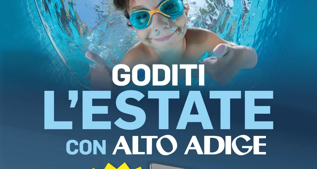 La superofferta dell’estate: 3 mesi con l’Alto Adige a soli 9,90 euro