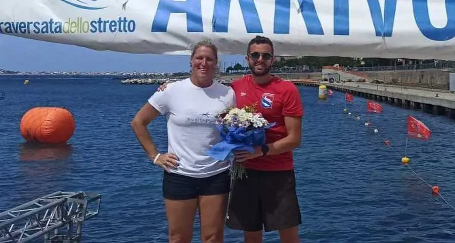 Stretto di Messina a nuoto: l’impresa di Natascha Pretto