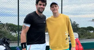 Per Jannik ultimo allenamento con Berrettini: adesso Indian Wells