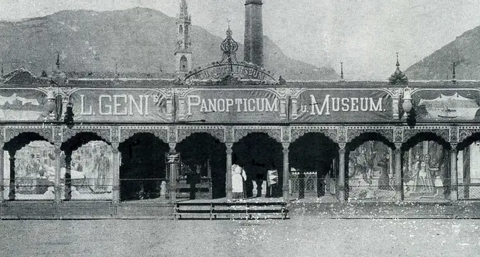 Anche il cinema nei baracconi di piazza Verdi