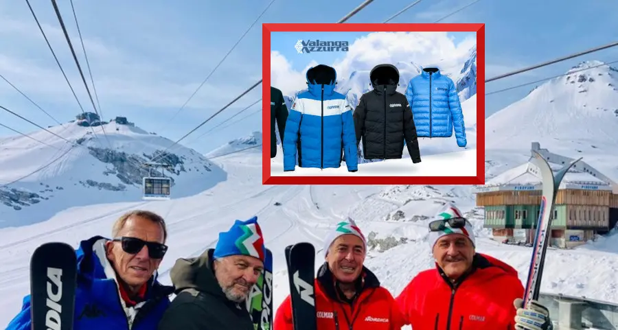 \"Valanga azzurra\" diventa marchio di abbigliamento sportivo e fa indignare i campioni